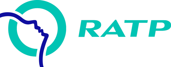 Logo RATP vert et bleu