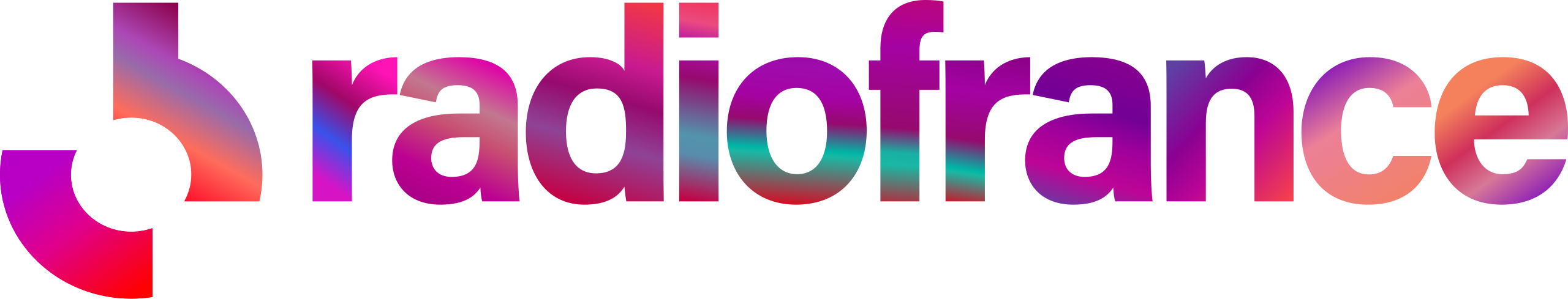 Logo Radio France multi color
