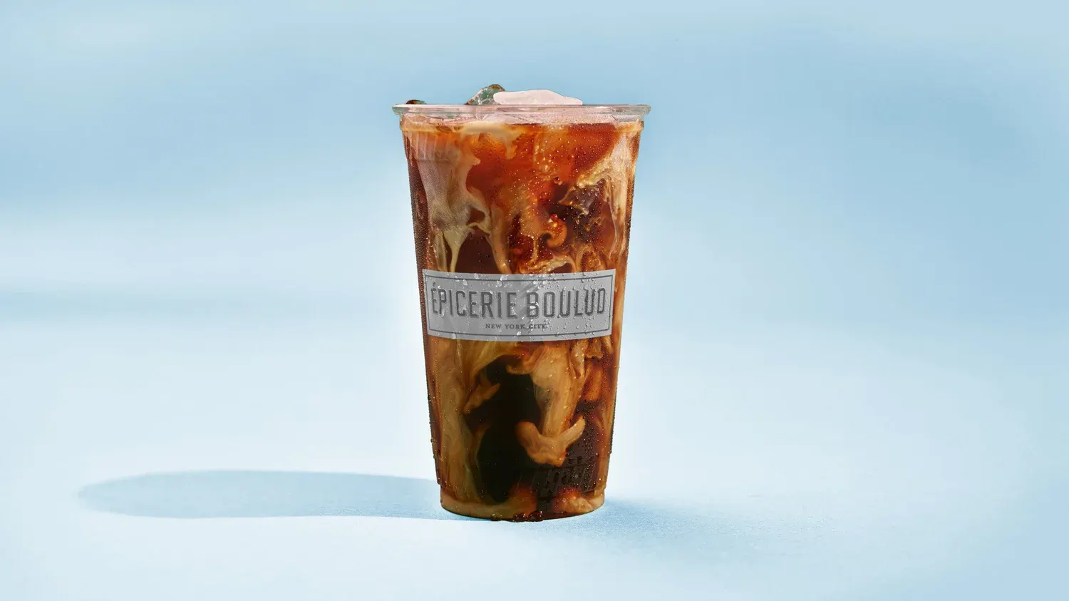 Iced coffee at Épicerie Boulud