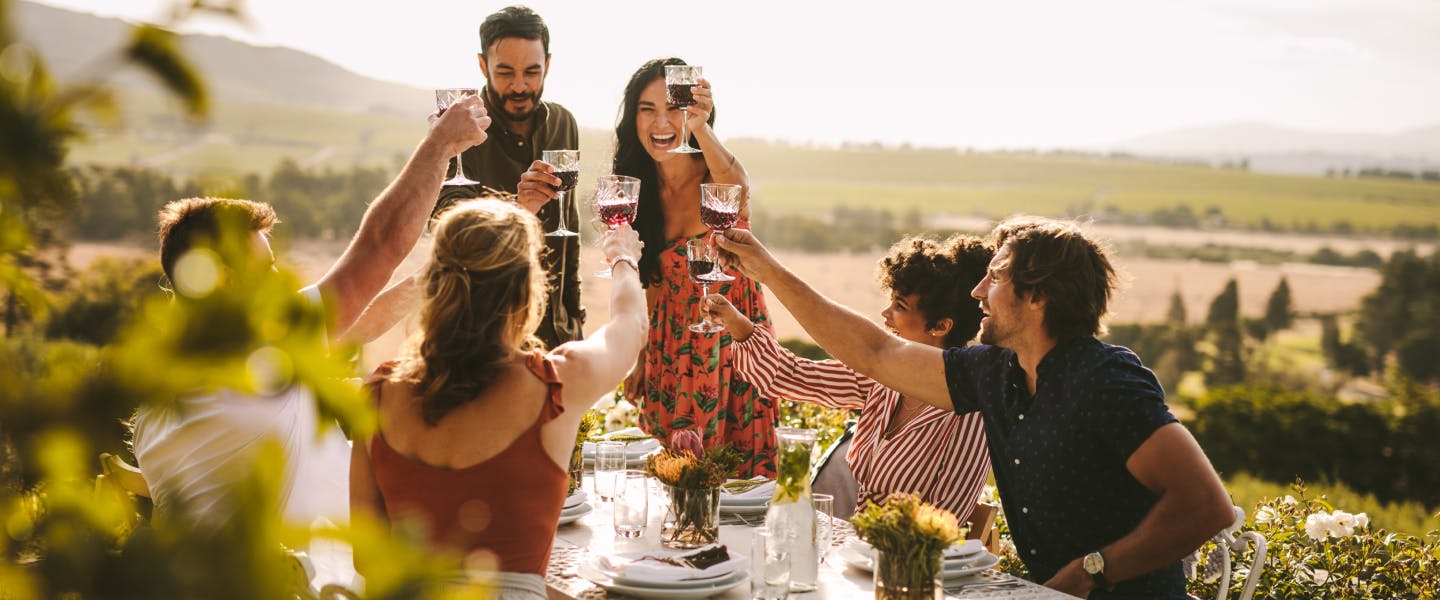 Luxury travelers exploring a private chef experience