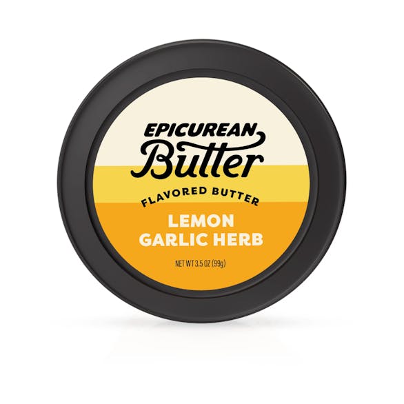 Epicurean Butter Lemon Garlic Herb Flavored Butter