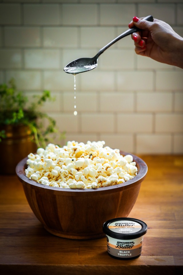 Black Truffle Popcorn Epicurean Butter