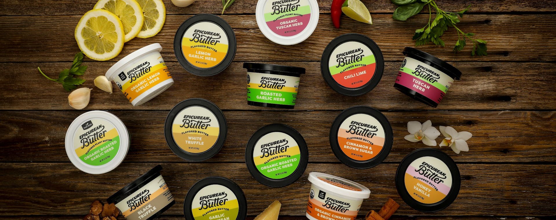 Epicurean Butter's line of flavored butter