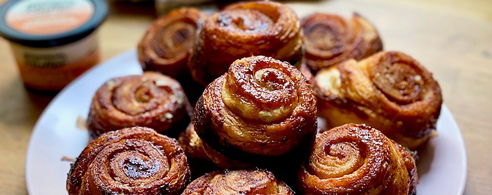Sweet Rolls made with Cinnamon & Brown Sugar Butter