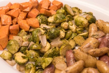 Oven-Roasted Vegetables with Epicurean Butter Flavored Butter
