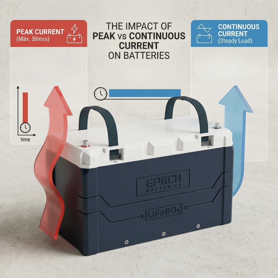 Peak vs Continuous Current in LiFePO4 Batteries | Performance & Safety ...