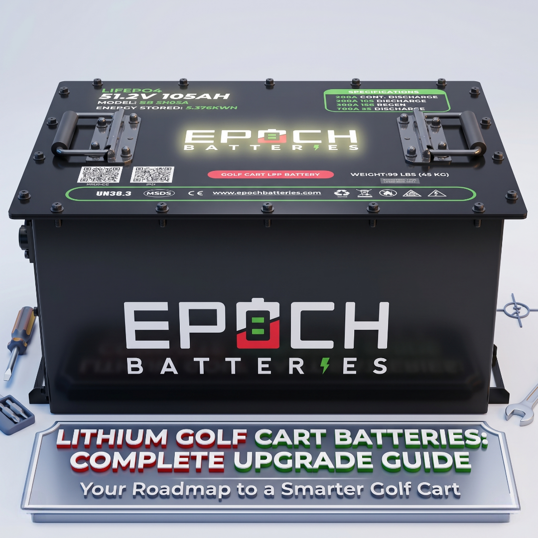 Lithium Golf Cart Batteries: Complete Upgrade Guide for 36V, 48V & 72V ...