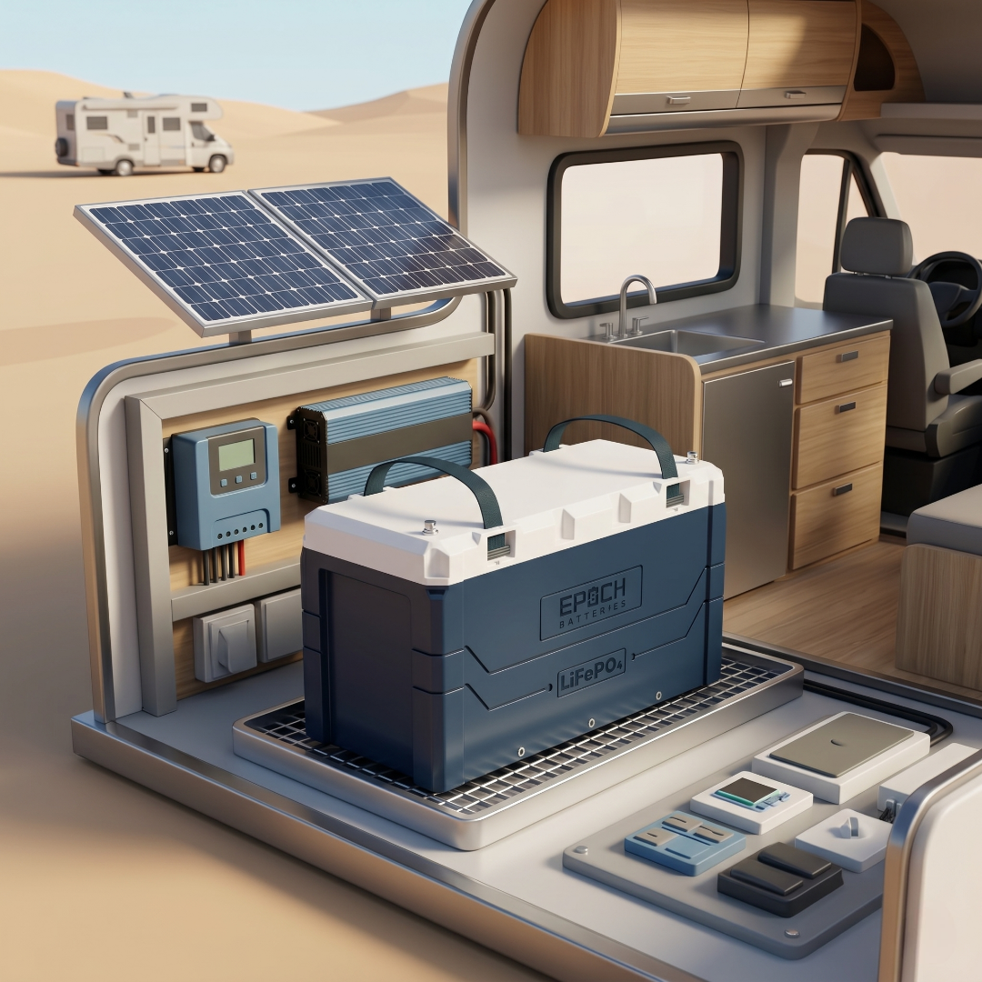Best Lithium Battery for RV Solar Setups: Capacity, Charging & Sizing Guide