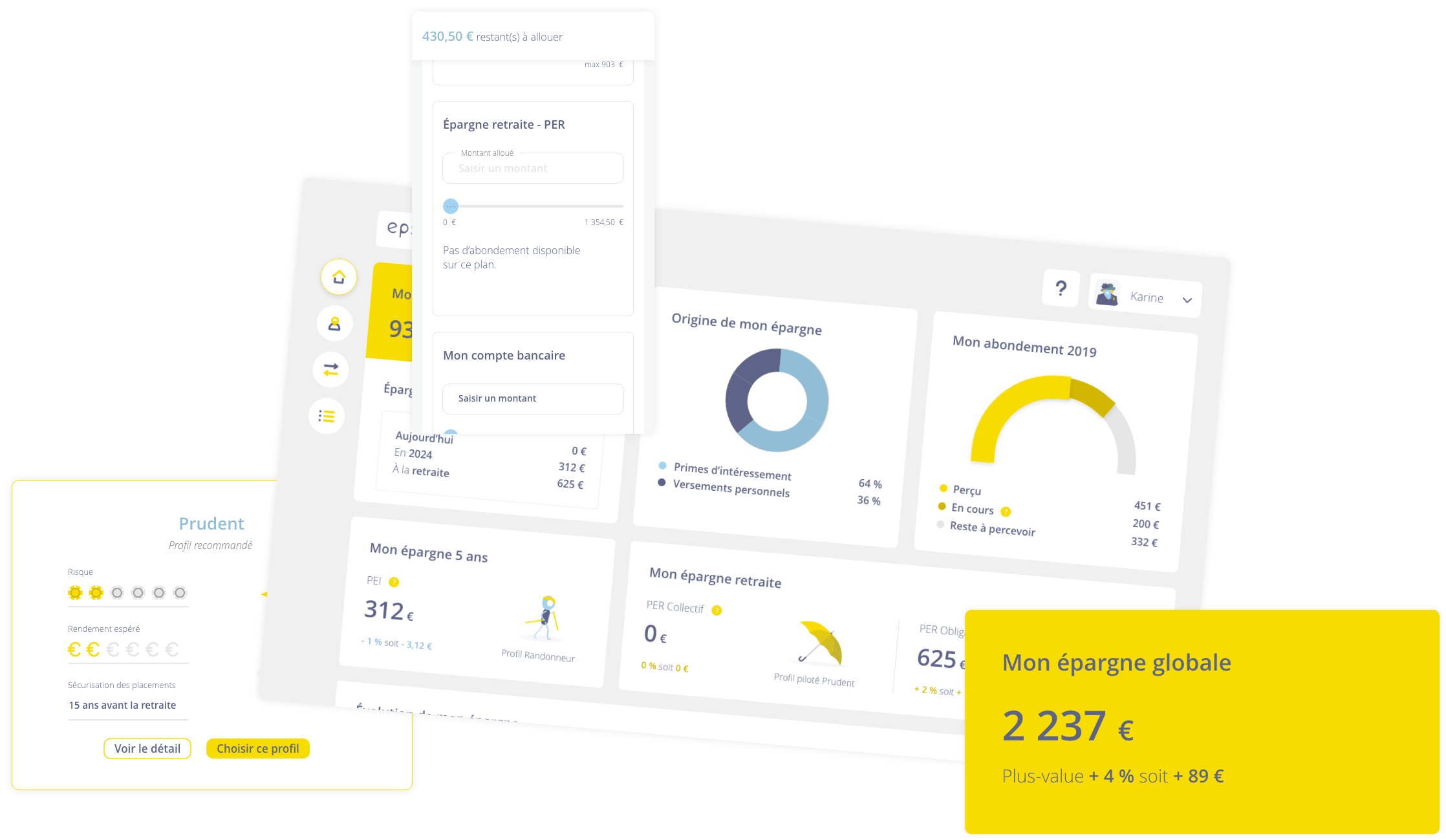 Plateforme Epsor Desktop et mobile