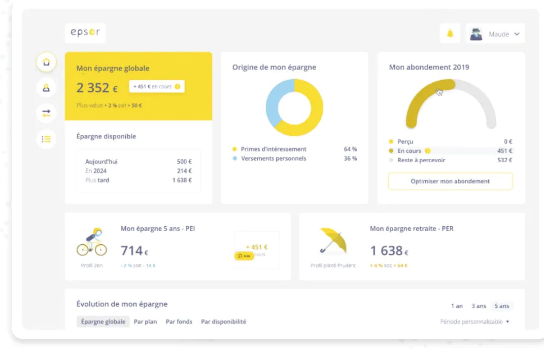 Exemple Epsor interface