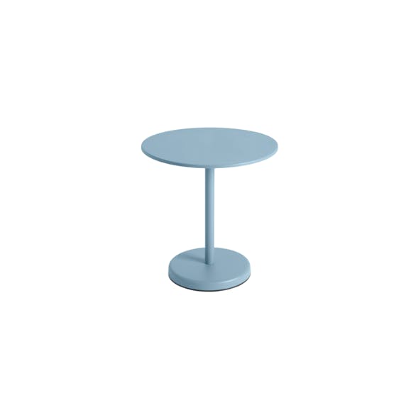 Linear Steel Café Table num 4