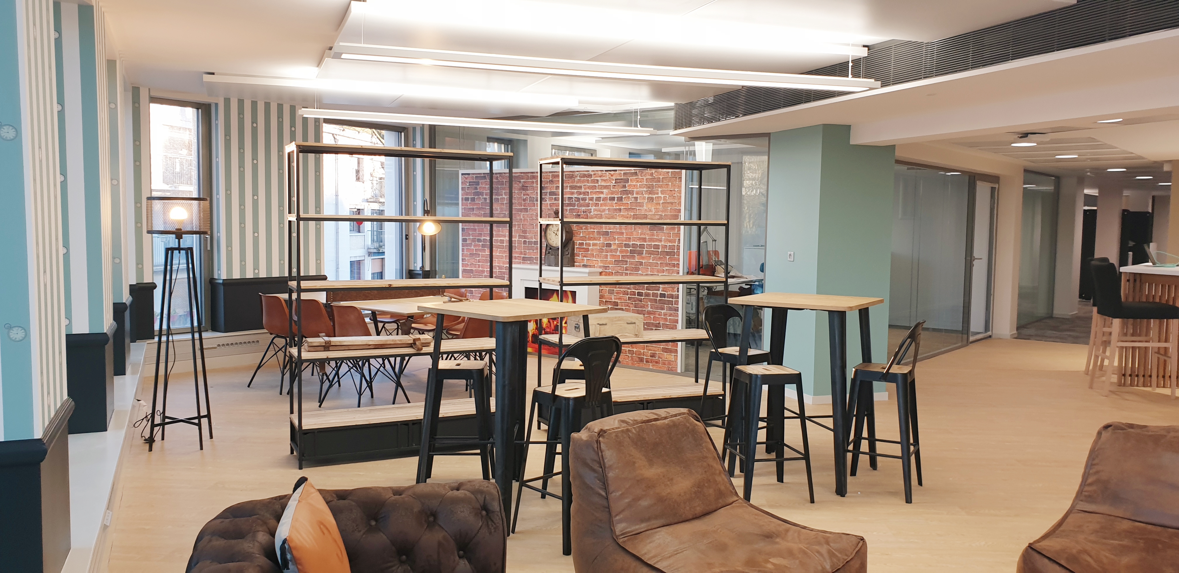 Des espaces ouverts pour unifier les équipes