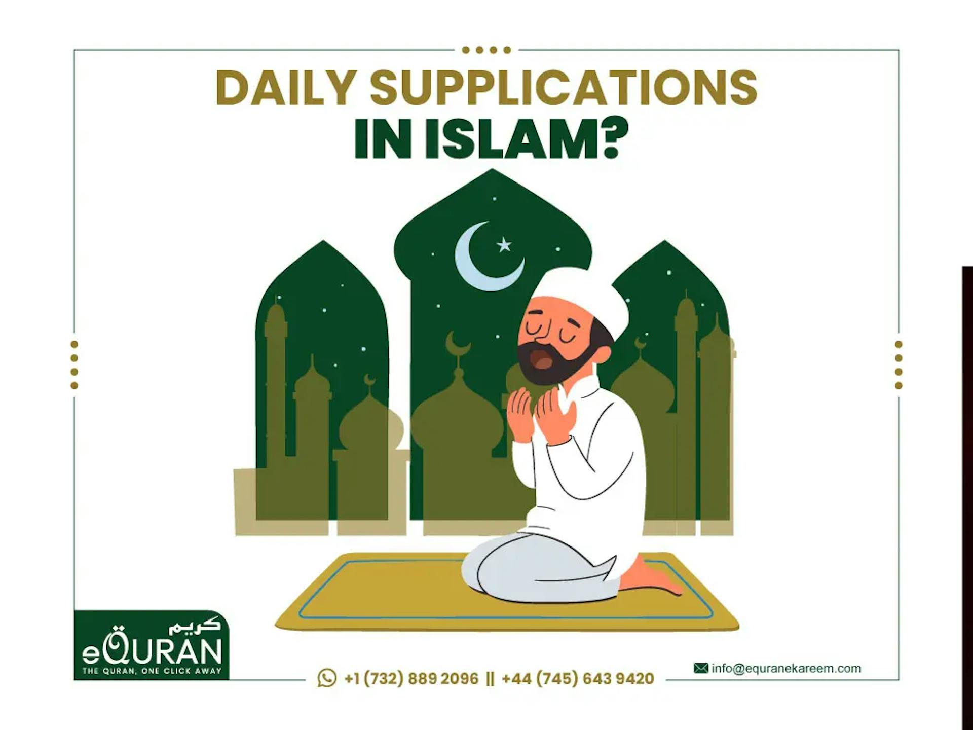 Daily Supplications in Islam