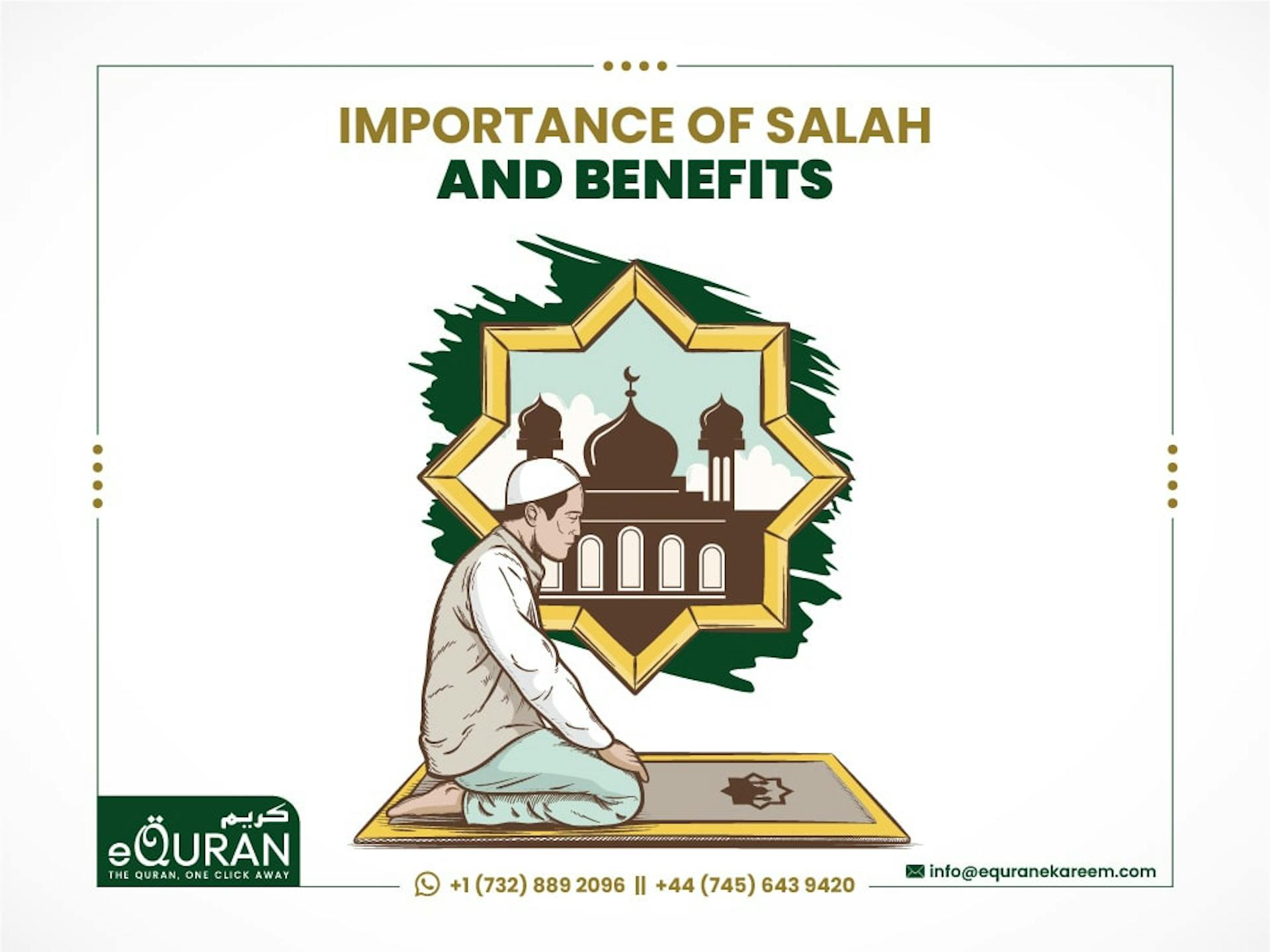 Importance of Salah and Benefits by eQuranekareem online Quran Academy