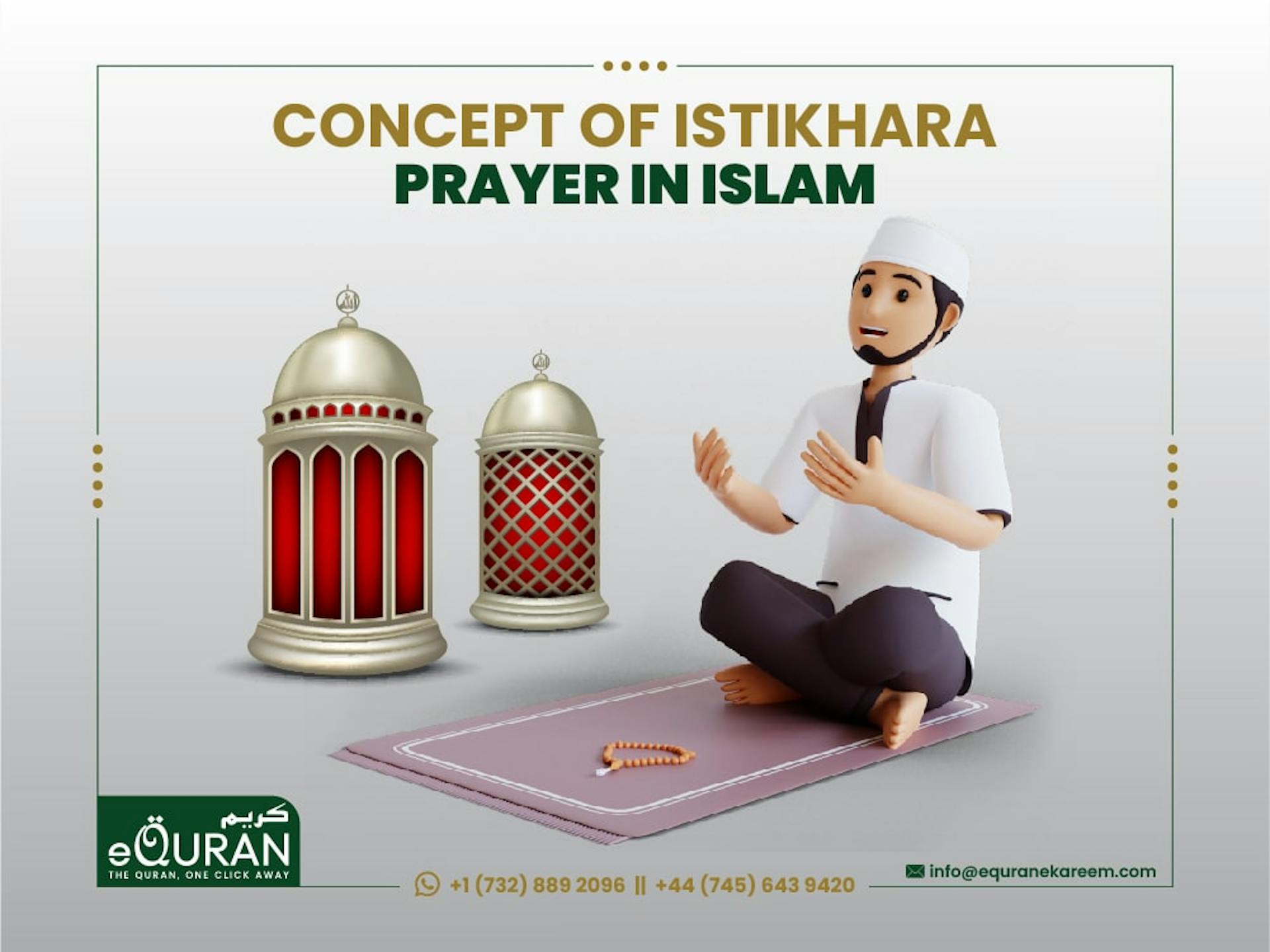 Concept of Istikhara Prayer in Islam by eQuranekareem Online Quran Academy