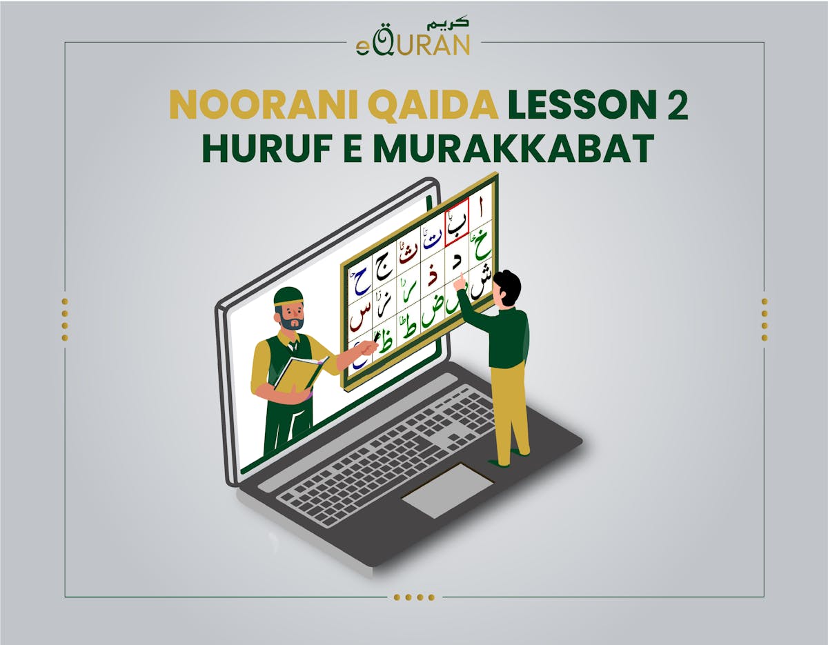 Noorani Qaida Lesson 2- Huruf e Murakkabat