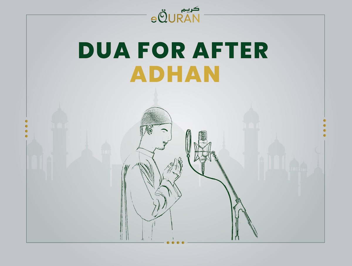 Dua for after adhan or azan muslims recite after listening or calling adhan 