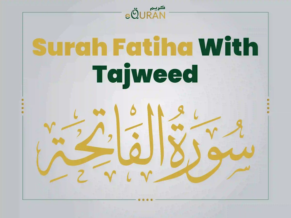 Surah Fatiha With Tajweed