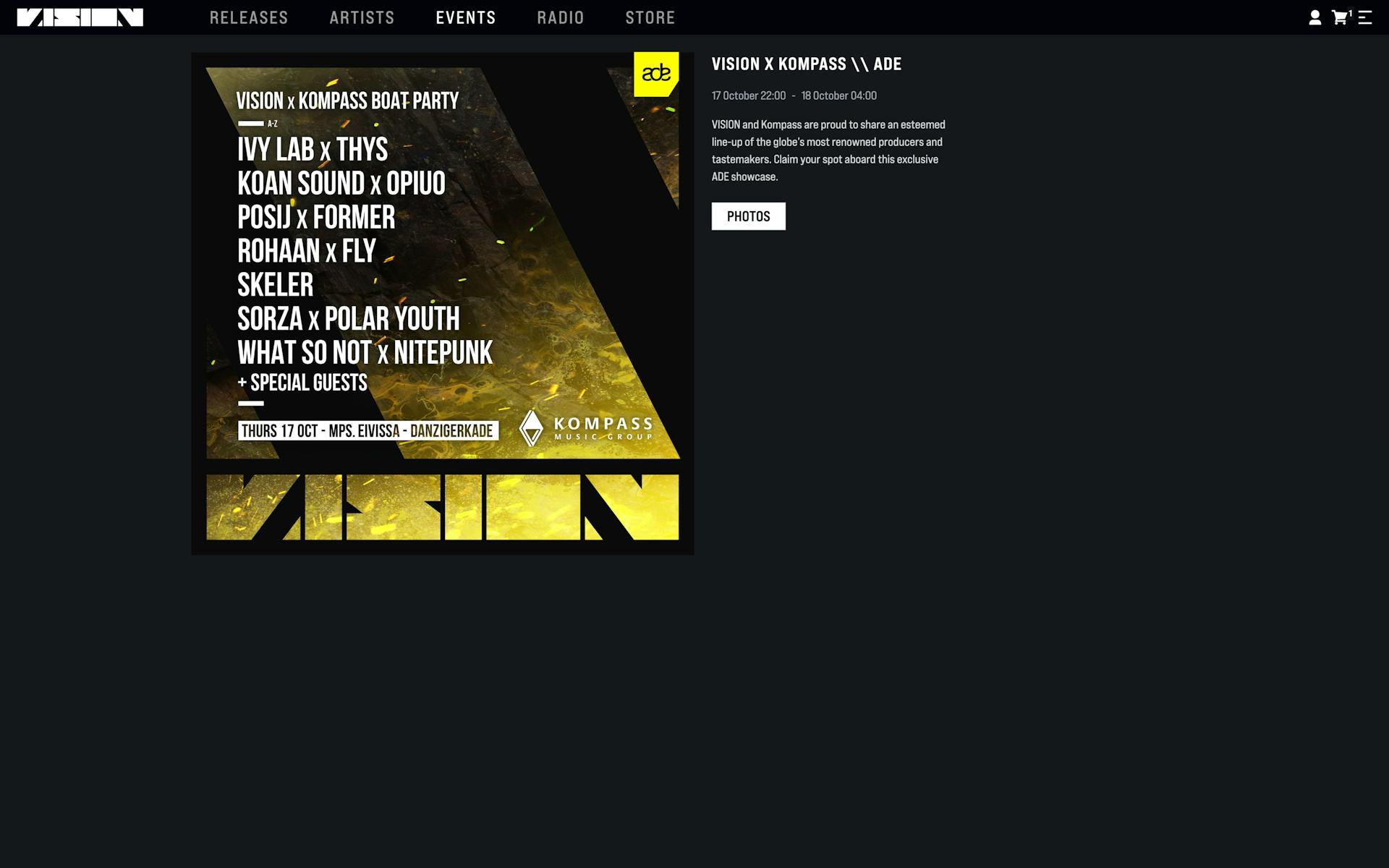 Event detail
