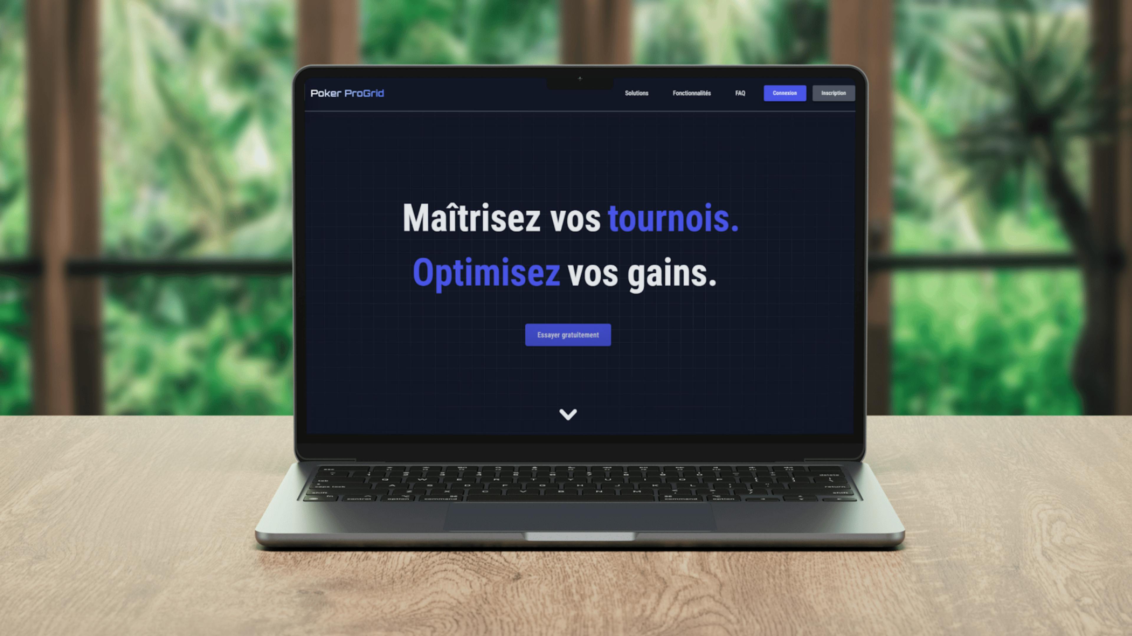 Mockup site web 
