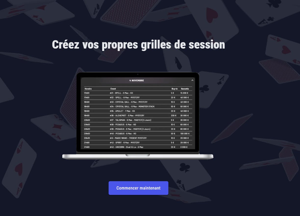 Image d'une feature du site