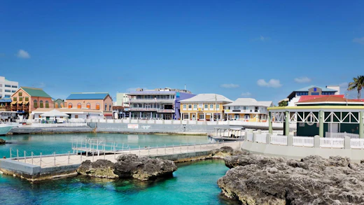 George Town på Grand Cayman.
