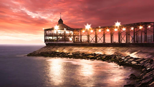 Piren La Punta i Callao, Lima, i Peru.