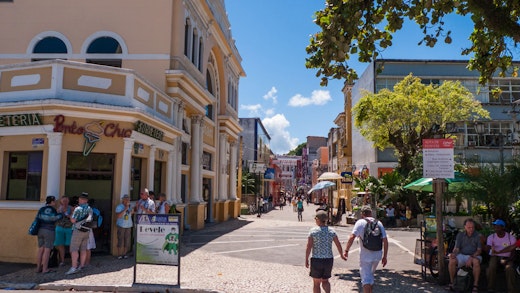 Gatuvy i Ilhéus i Brasilien.