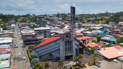 Puerto Limón på Costa Ricas karibiska kust.