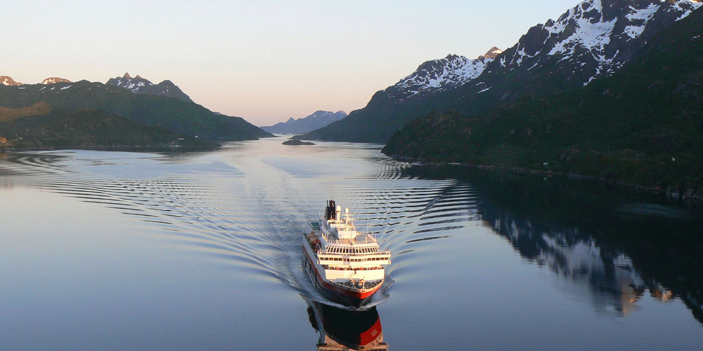 Hurtigrutens MS Nordlys. Foto: Sabrina Liebe/Hurtigruten