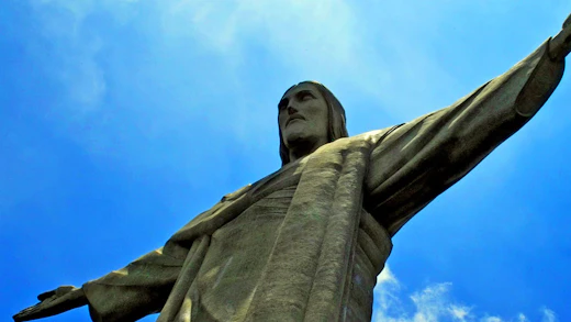 Kristusstatyn, Christo Redentor, i Rio de Janeiro i Brasilien.