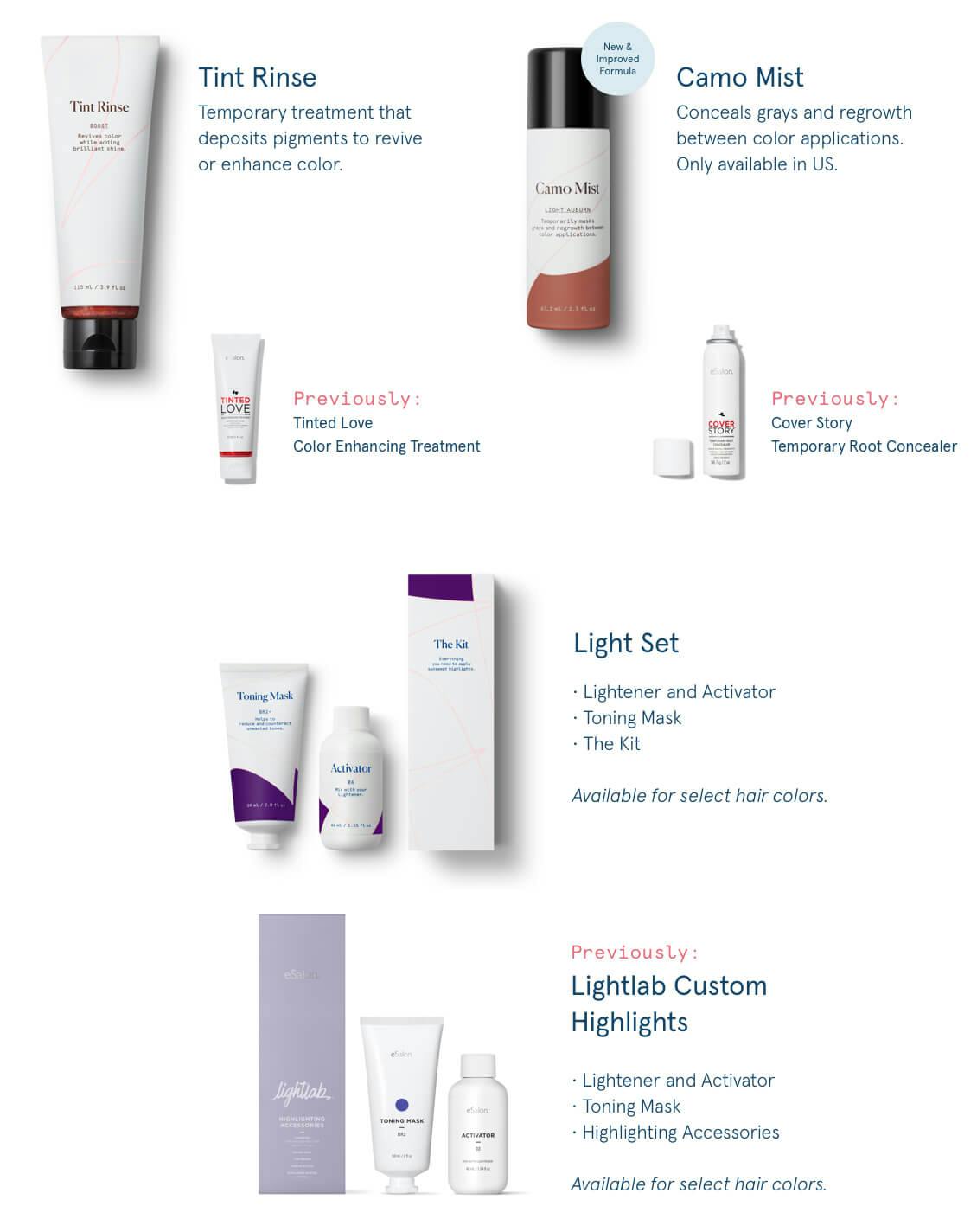 eSalon haircare products