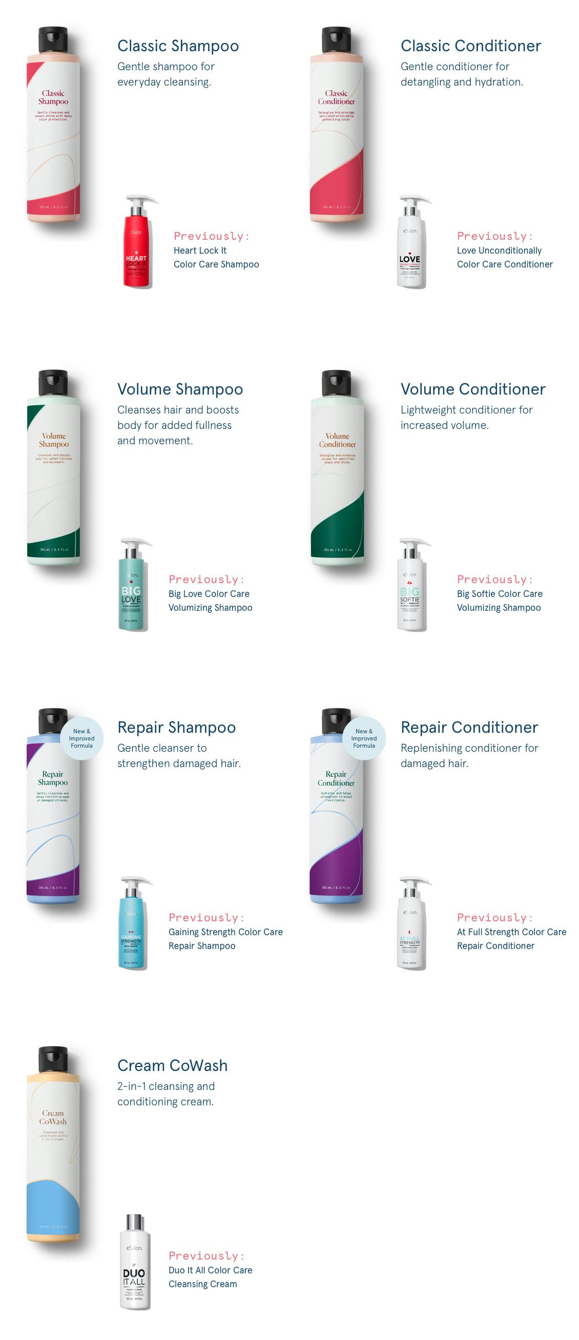 eSalon haircare products