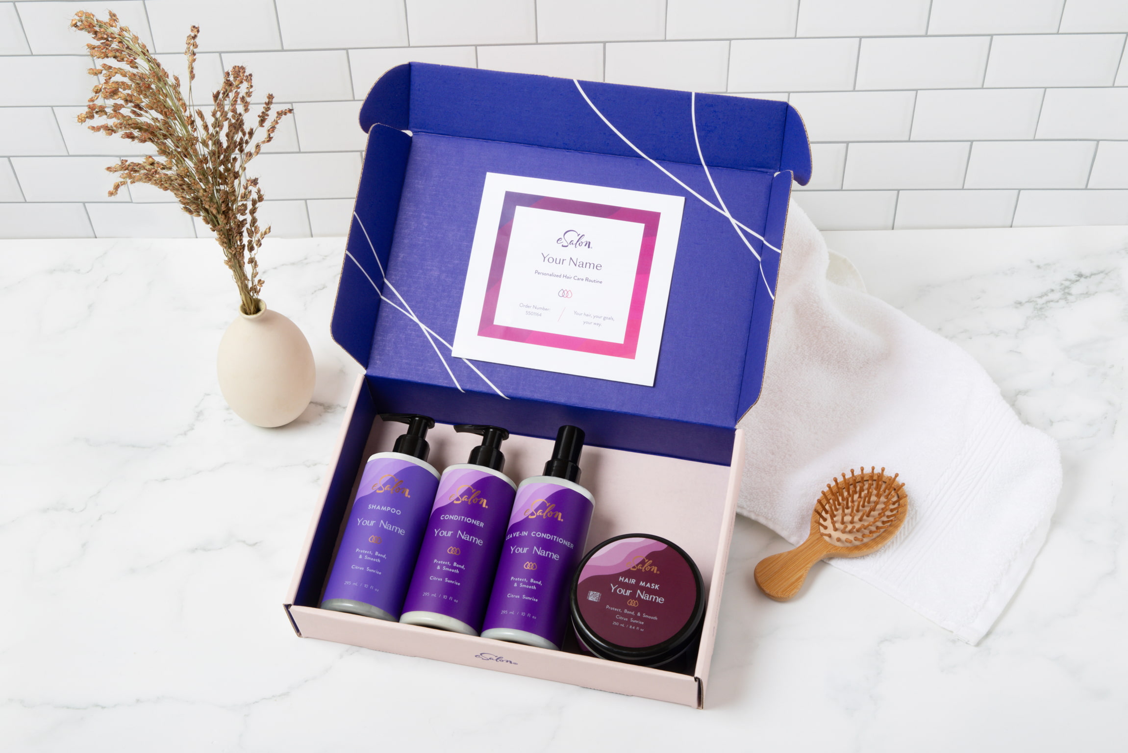 Presentamos el cuidado de cabello personalizado de eSalon