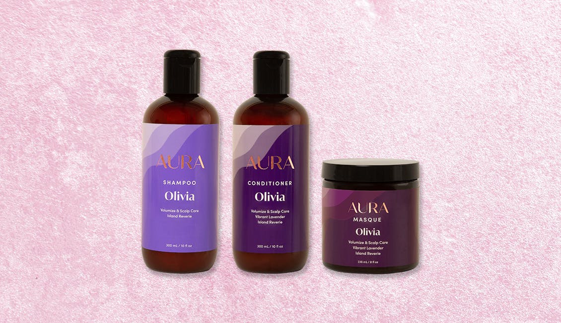 Image of AURA's signature three-step Ritual.