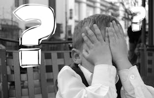 Enfant qui se demande