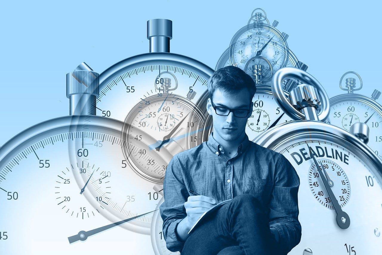 Agent public qui économise du temps