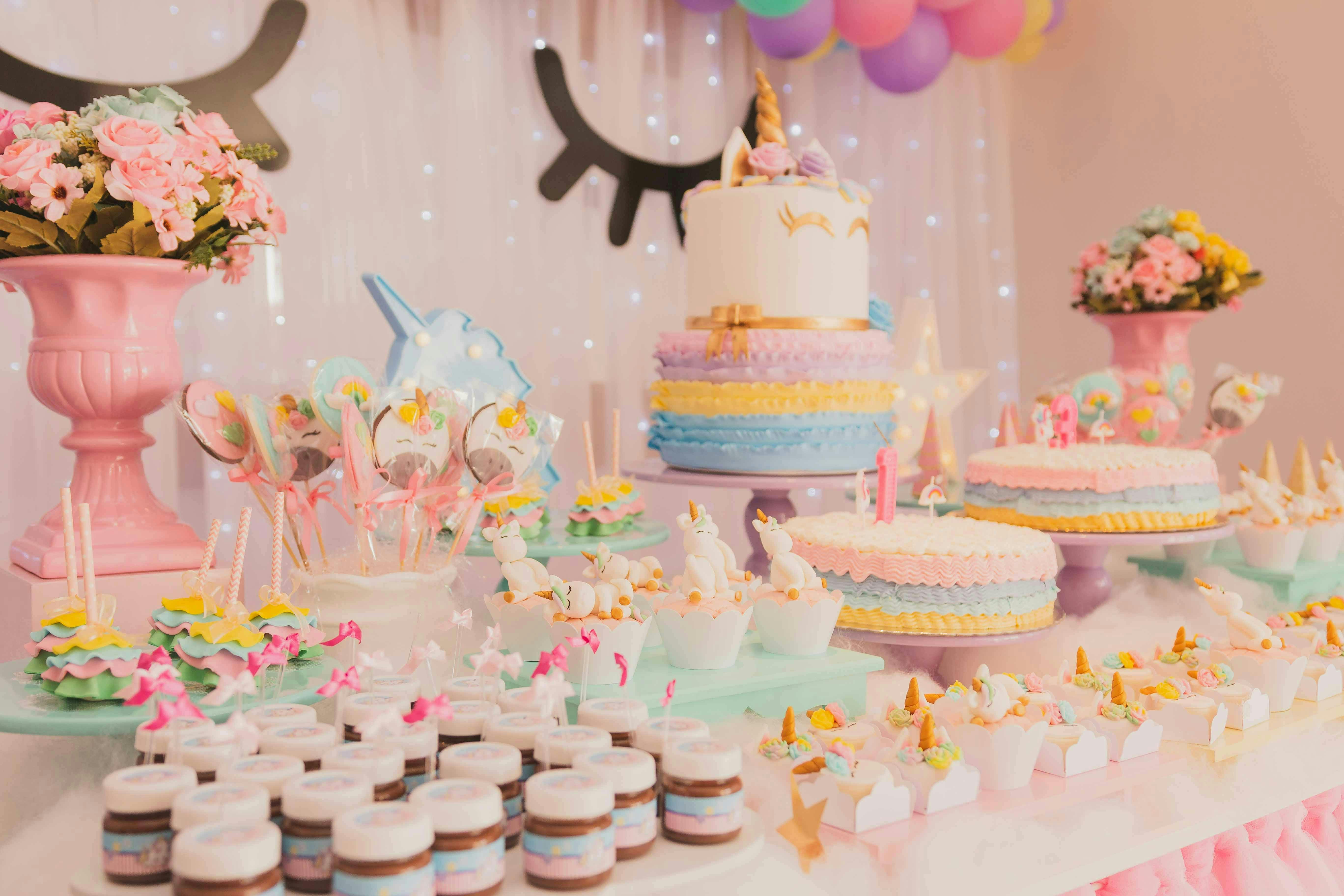 Salle communale prête pour anniversaire