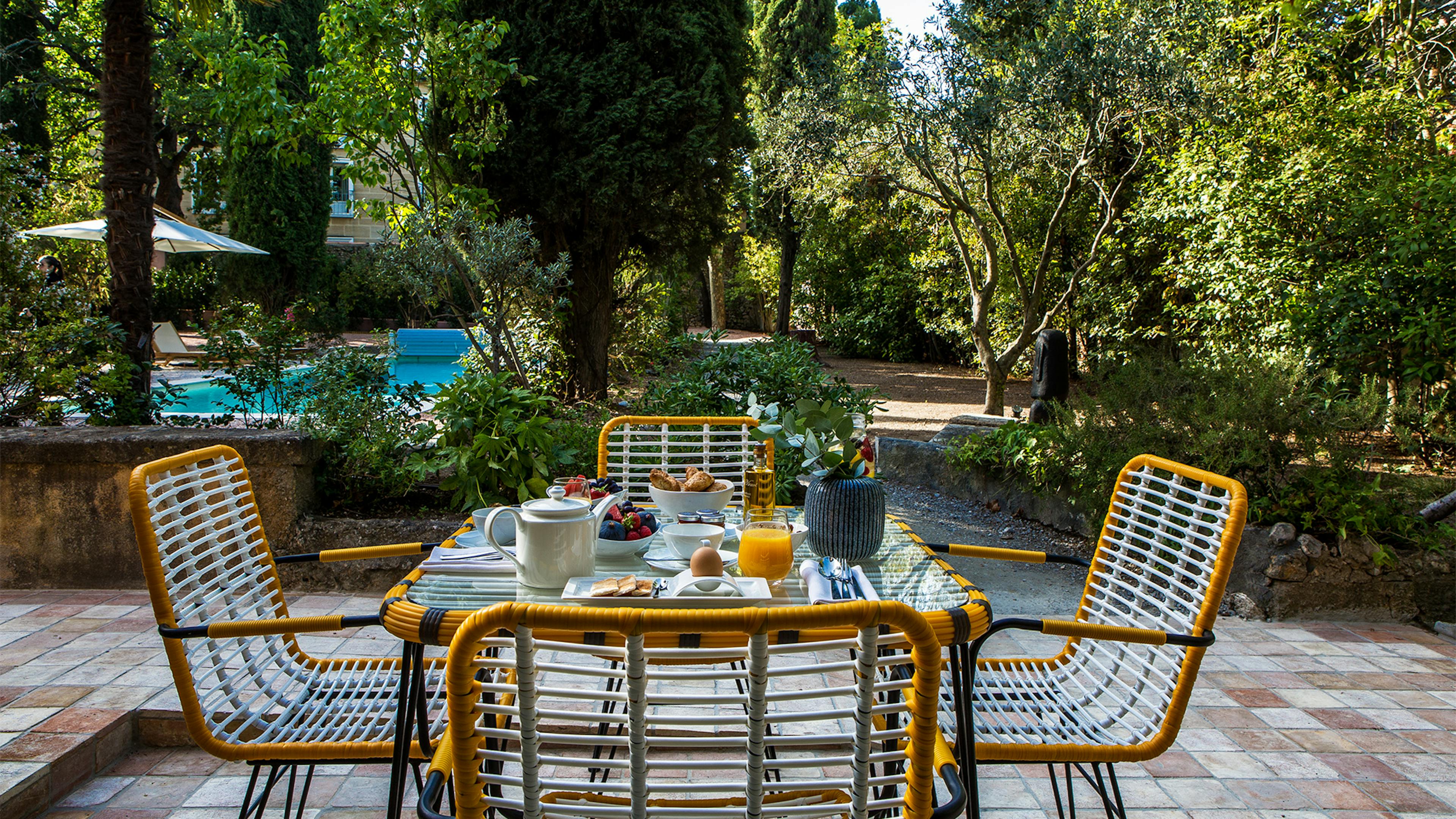 terrasse Vacances de luxe dans une Villa à Aix-en-Provence