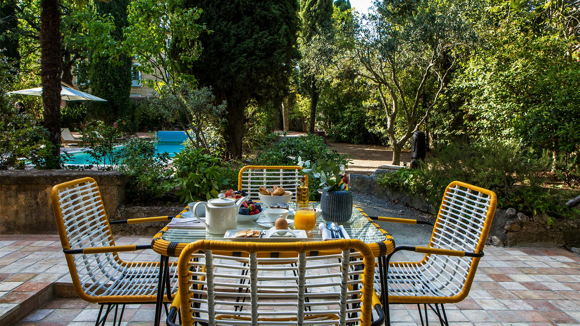 terrasse Vacances de luxe dans une Villa à Aix-en-Provence