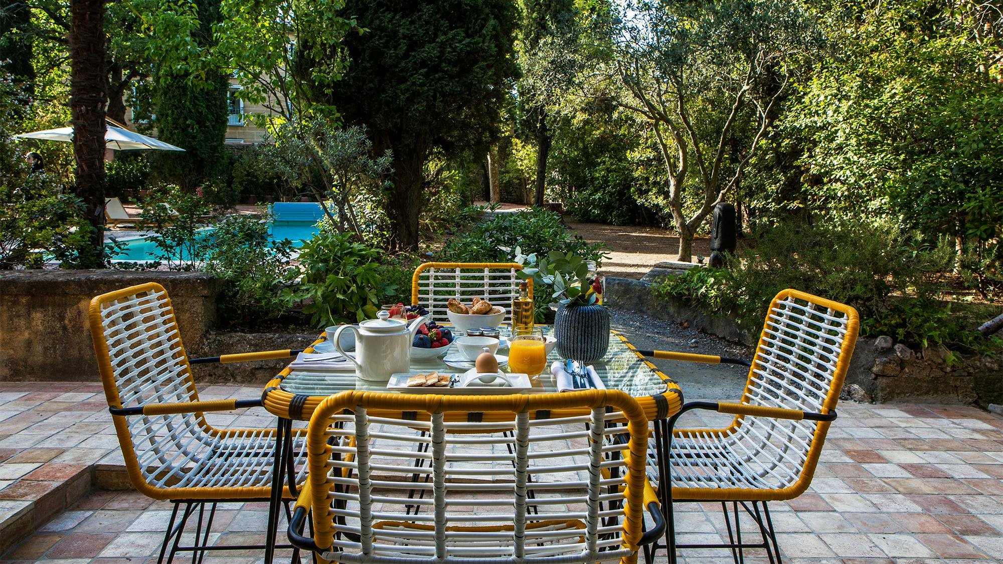 terrace Luxury villa rental in Aix-en-Provence