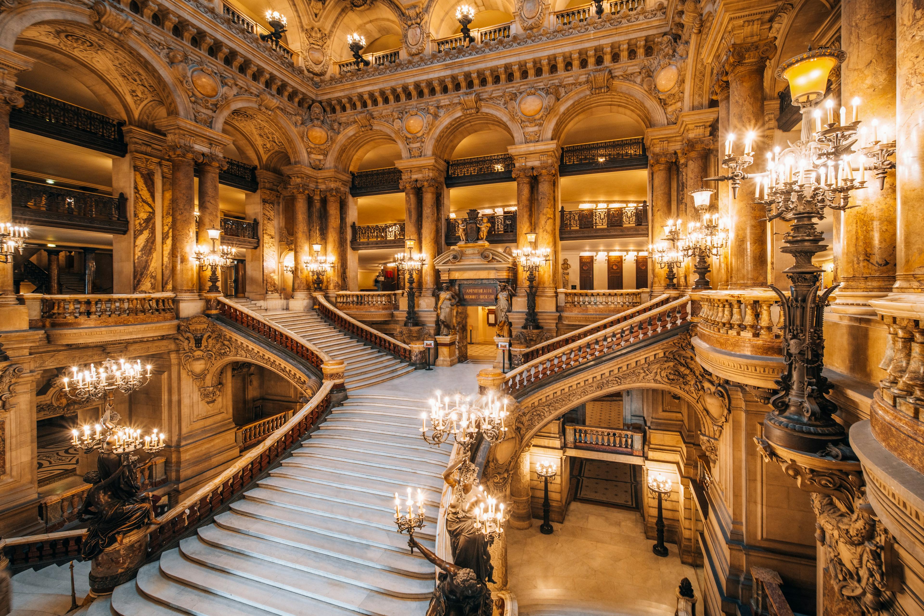 Escalier Opéra Garnier Paris