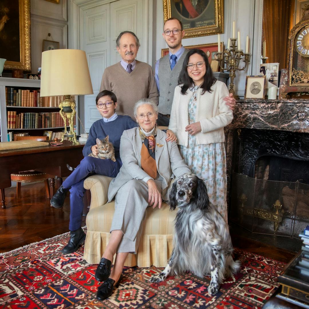 The Château de Boucéel family