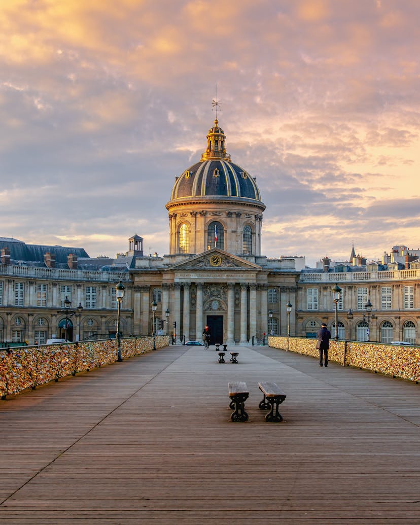 Paris en amoureux : le pont des arts