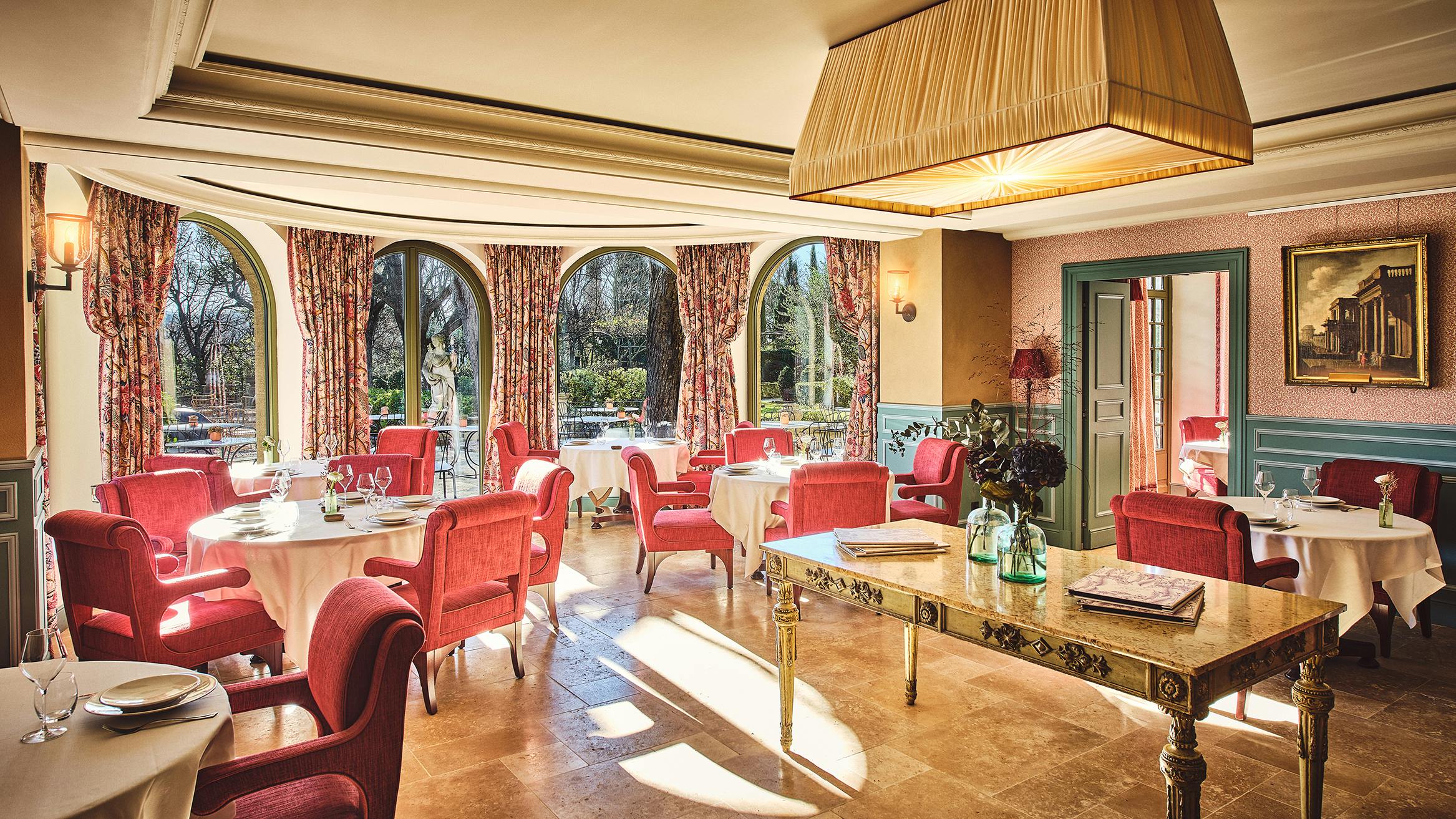 restaurant avec jardin à Aix-en-Provence