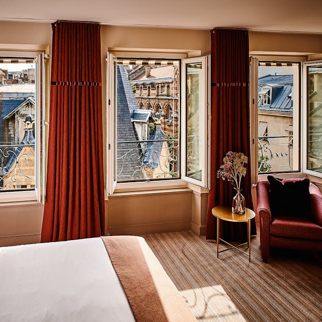 esprit de france, hotel de charme à Paris centre : vue chambre