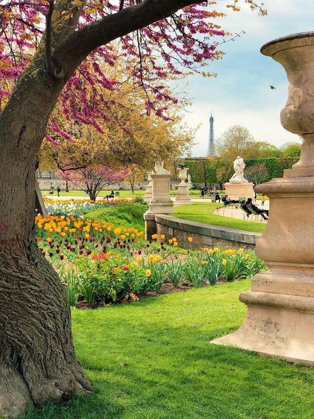 Les espaces verts aux alentours