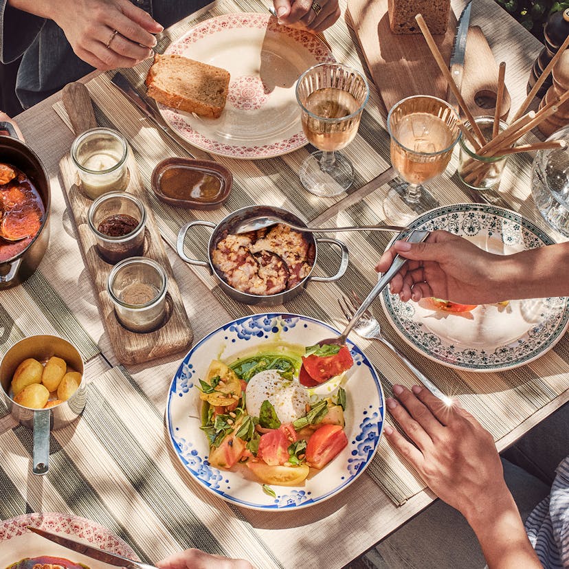 plat terrasse hotel restaurant 5 etoiles centre aix en provence