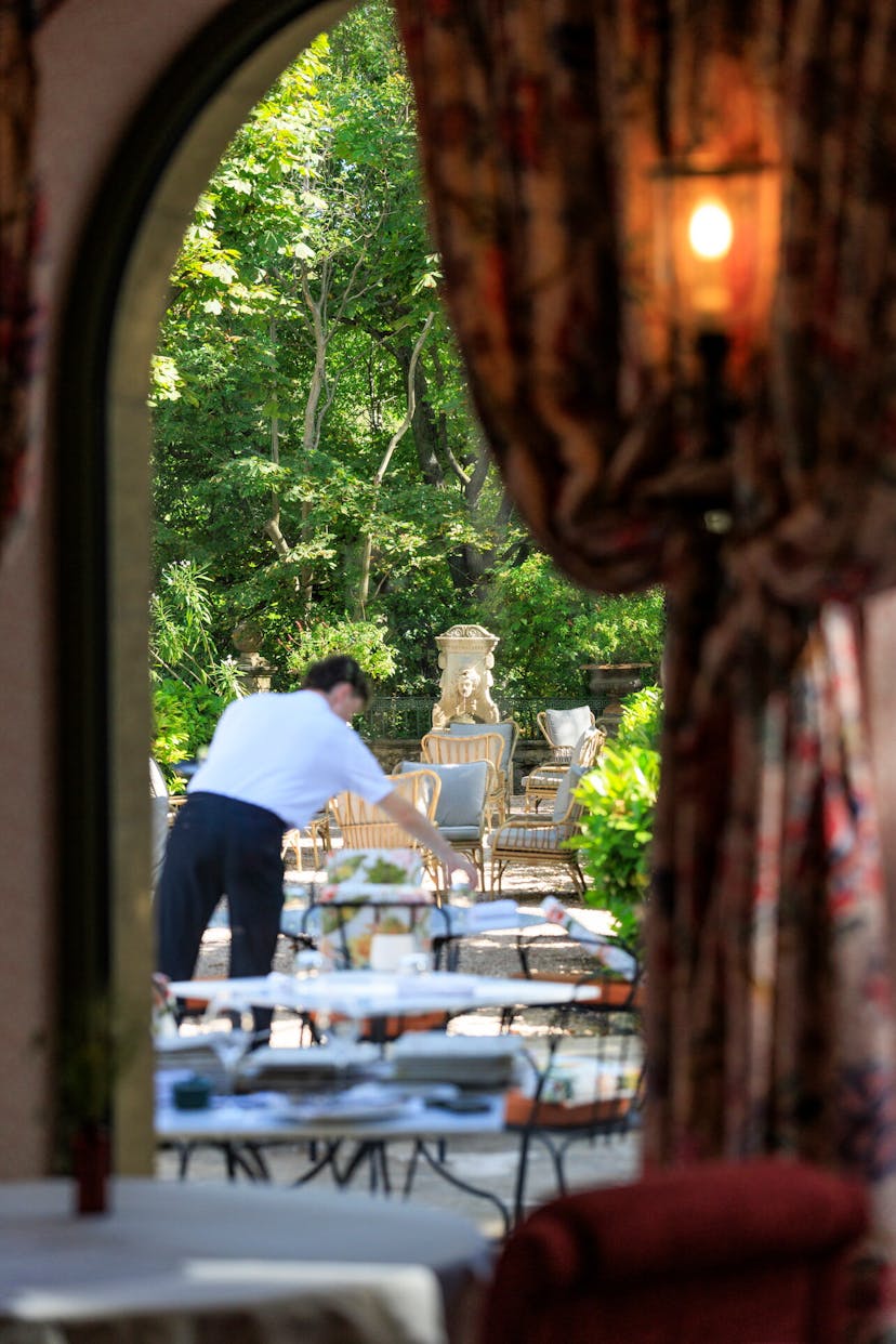 restaurant avec jardin et terrasse à Aix-en-Provence