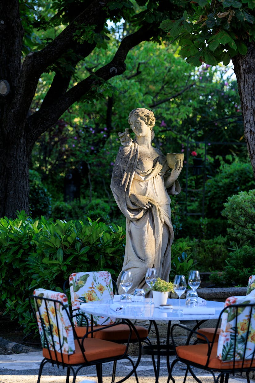 jardin Restaurant haut de gamme Aix-en-Provence